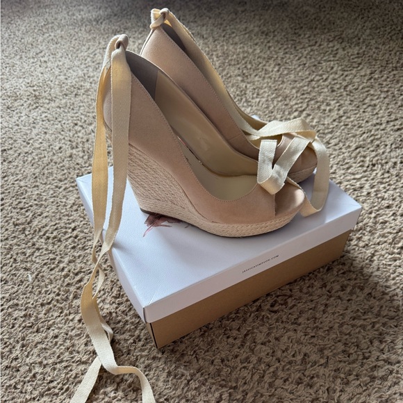 Jessica Simpson Shoes - Jessica Simpson Womens Zavida Ankle Strap Wedge Sandals *BRAND NEW*